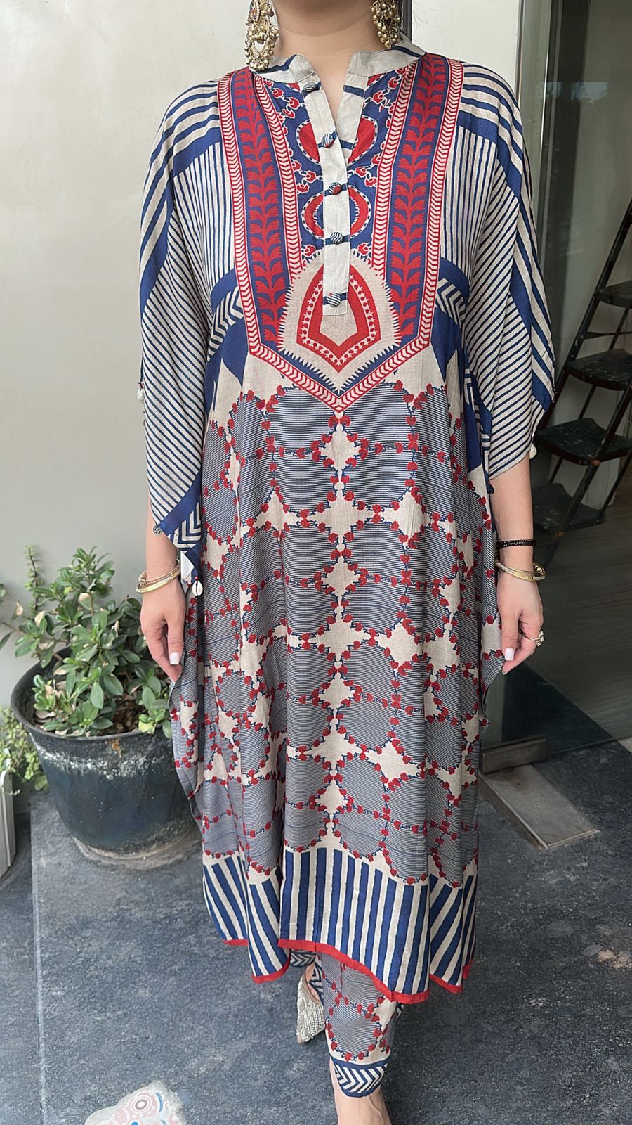 SoHo Digital Cotton Designer kaftan Style