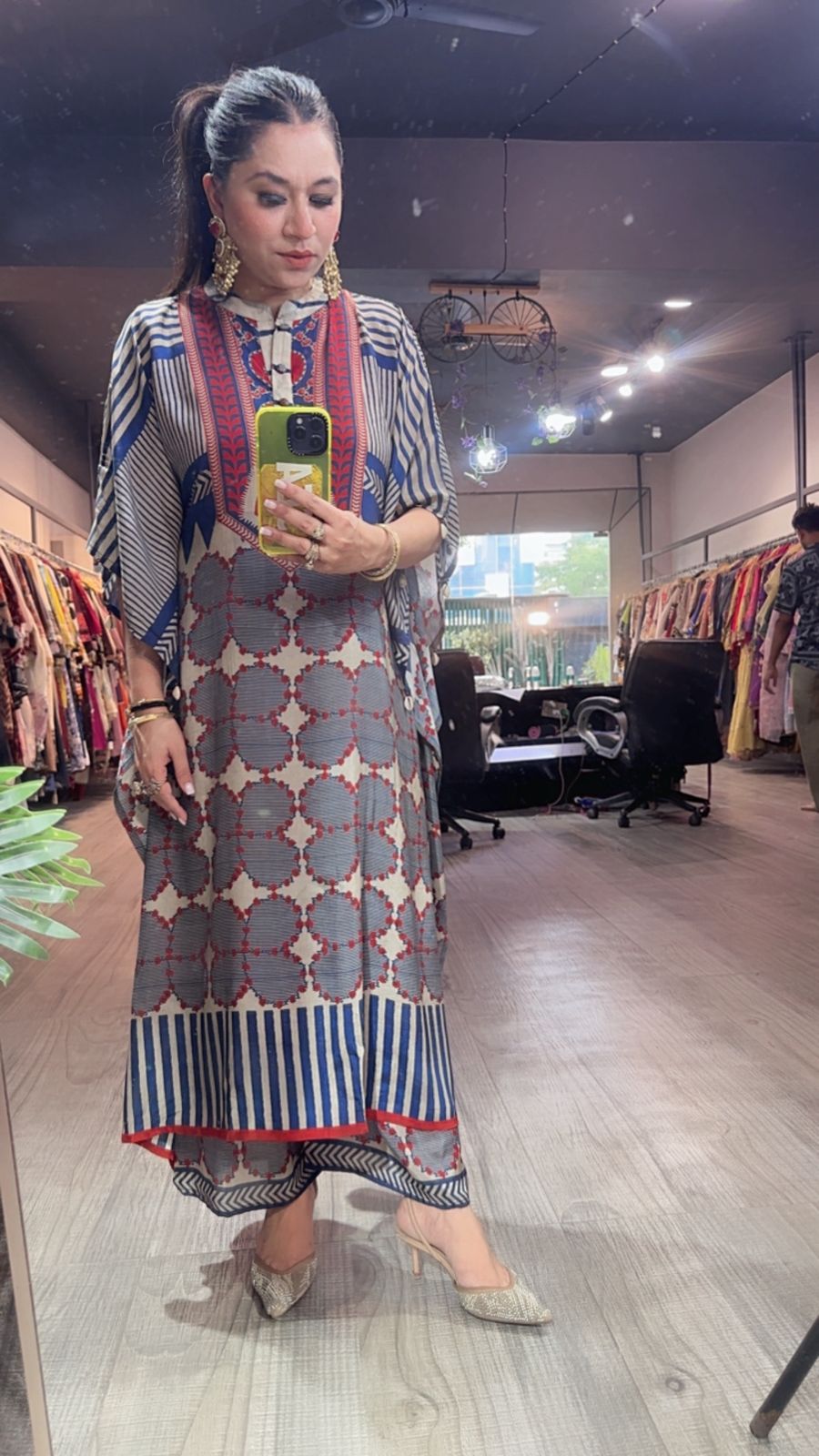 SoHo Digital Cotton Designer kaftan Style