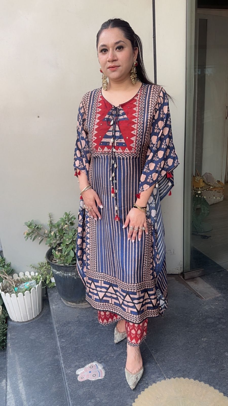 Dune Digital Cotton Designer kaftan Style