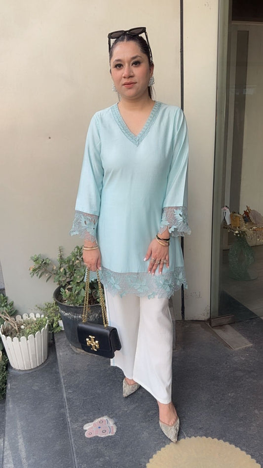 Kairo powder Blue Designer Cordset