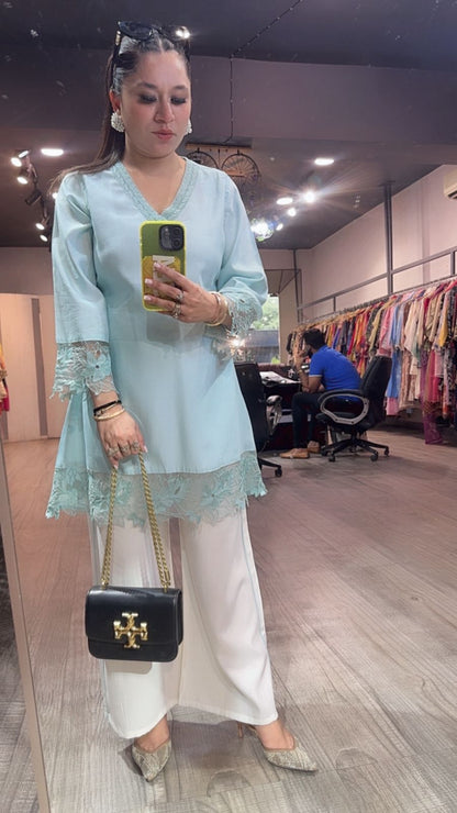 Kairo powder Blue Designer Cordset