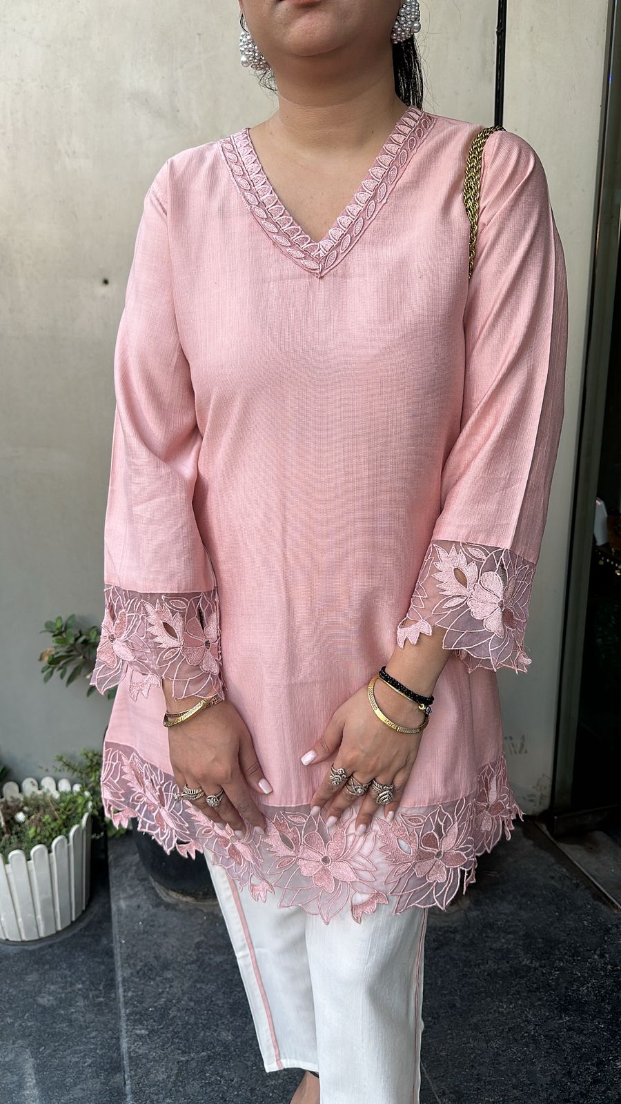Kairo pink Designer Cordset