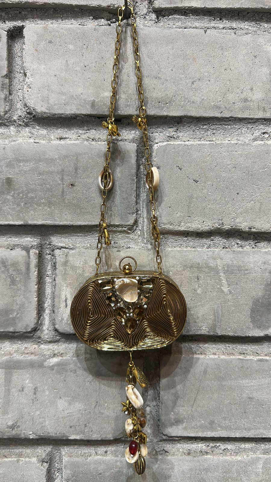 Beena Mini Golden Bag