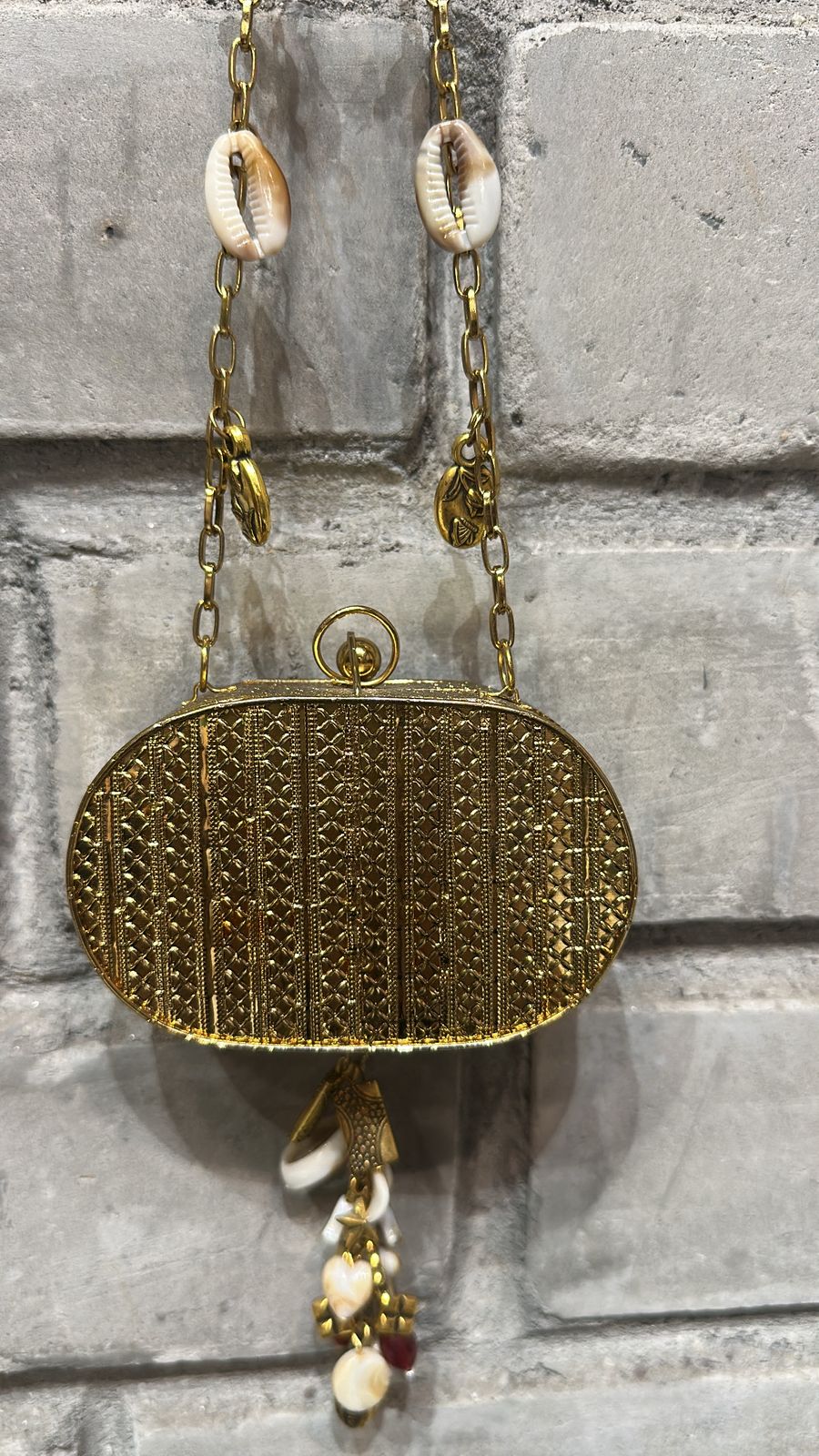 Beena Mini Golden Bag