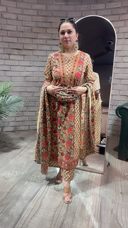 Rawa Digital Cotton Designer Suit