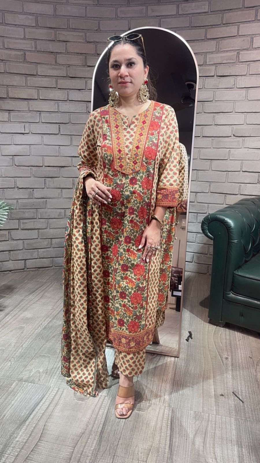 Rawa Digital Cotton Designer Suit