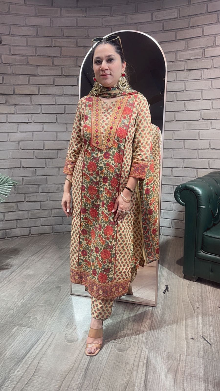 Rawa Digital Cotton Designer Suit