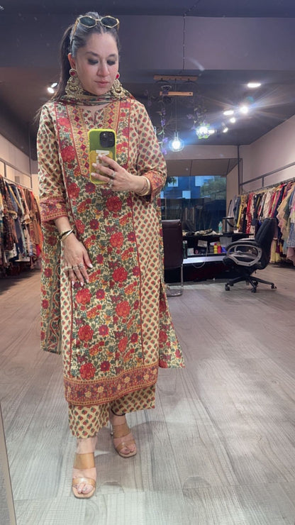 Rawa Digital Cotton Designer Suit