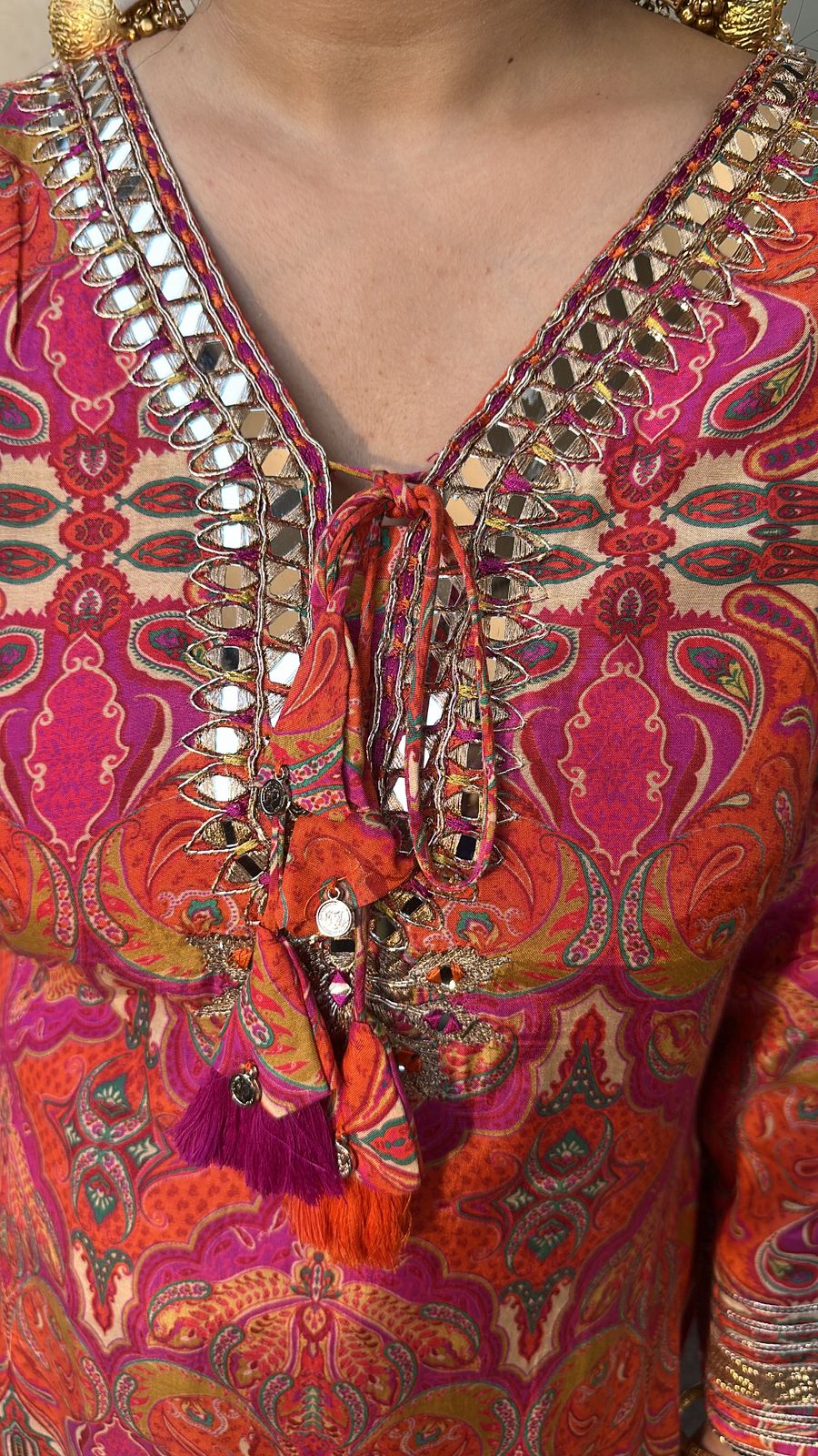 Jhumka Tulip pants Designer Suit