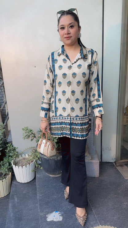 OTTO Ivory  Digital print Shirt