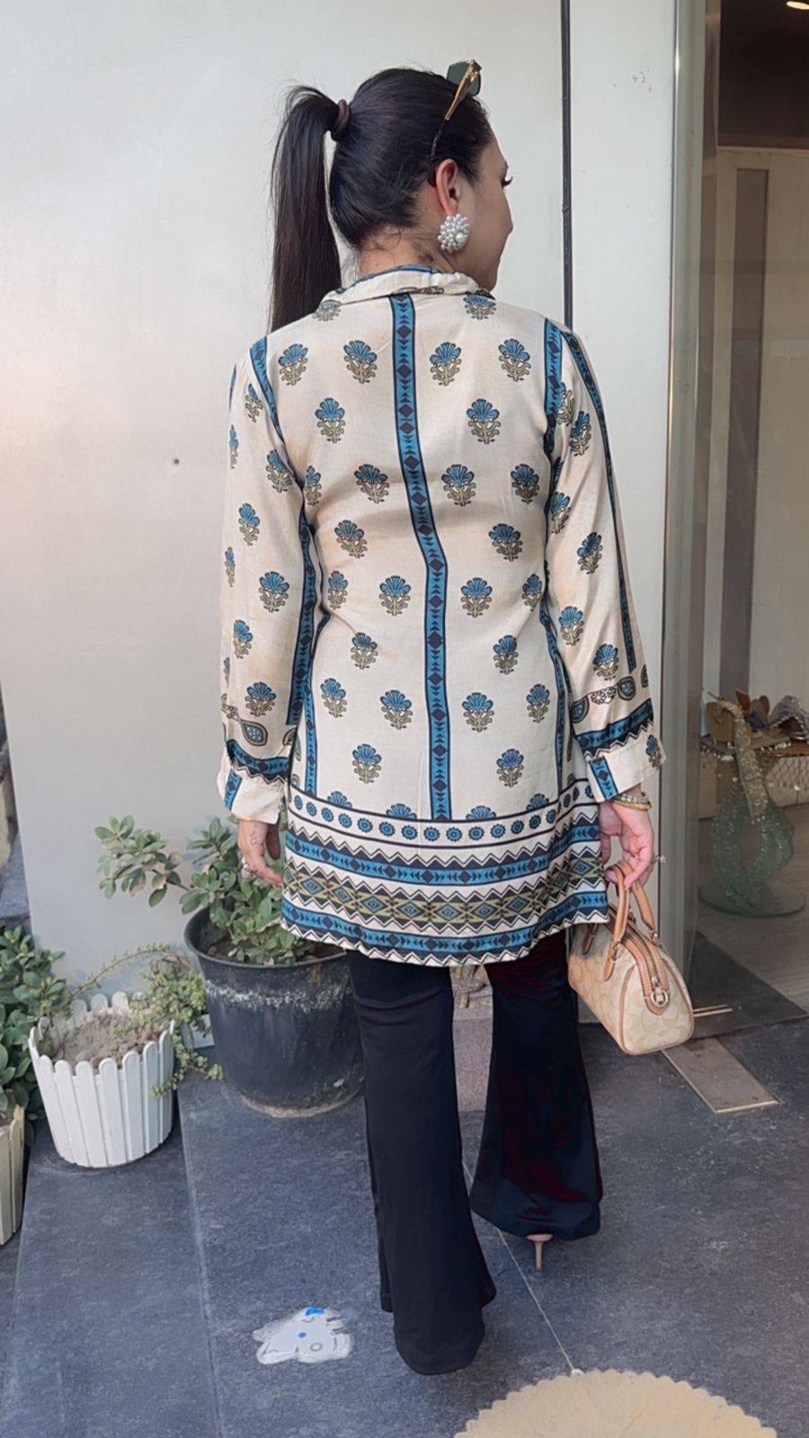 OTTO Ivory  Digital print Shirt