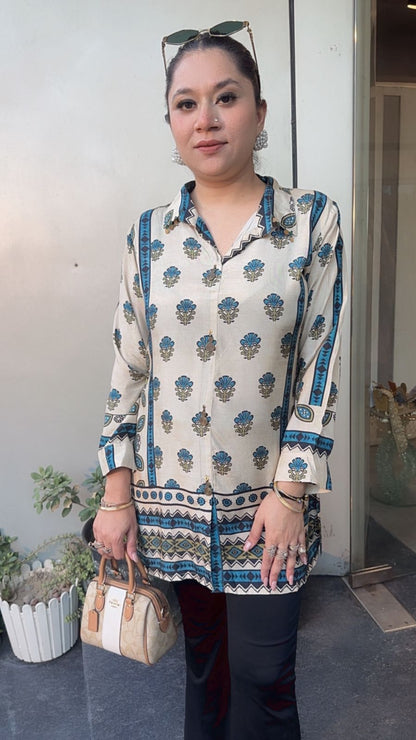OTTO Ivory  Digital print Shirt