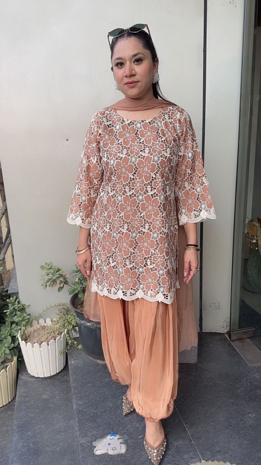 Trend Chiffle Cotton Designer Suit