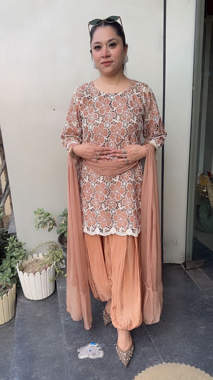 Trend Chiffle Cotton Designer Suit