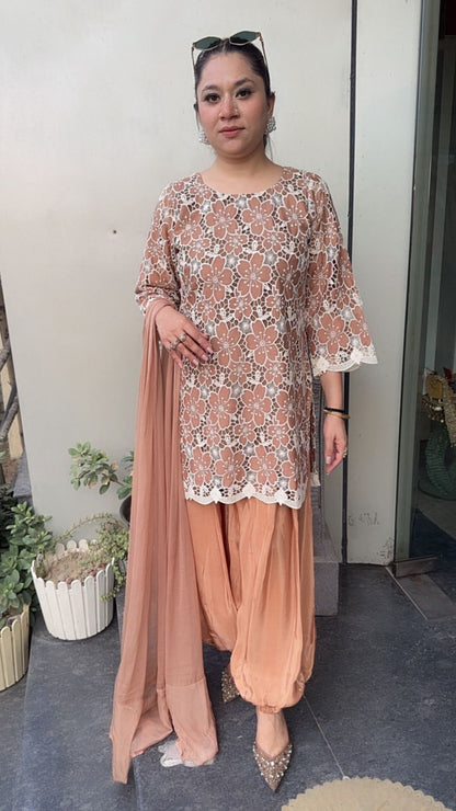 Trend Chiffle Cotton Designer Suit