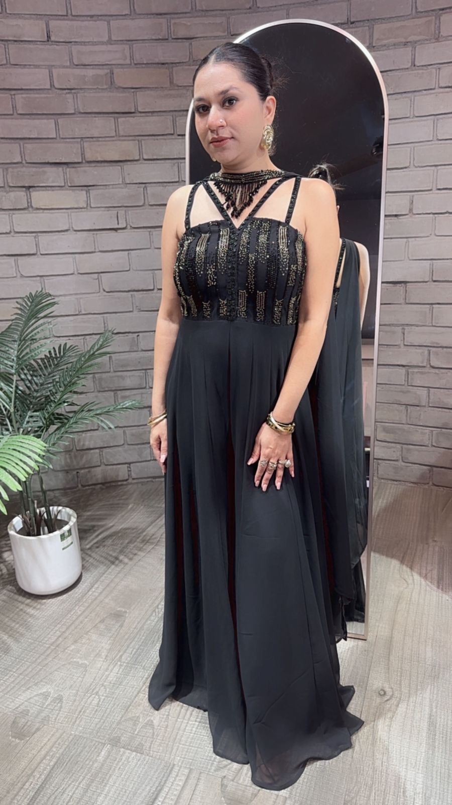 Classic Black Katdana Jumpsuit