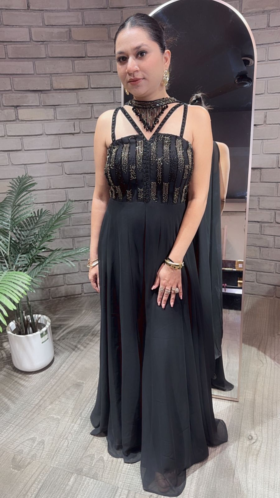 Classic Black Katdana Jumpsuit