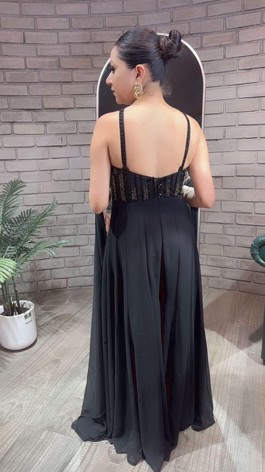Classic Black Katdana Jumpsuit