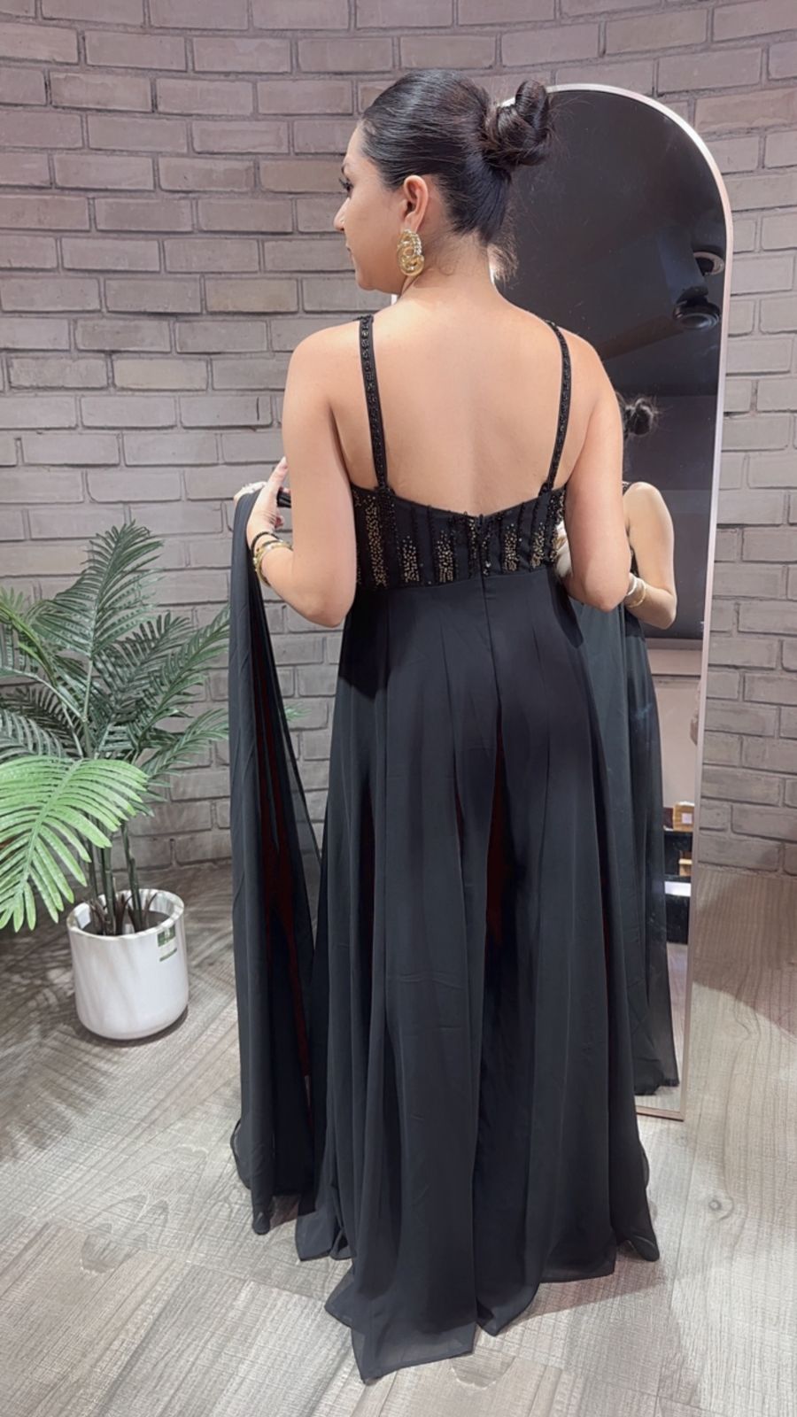 Classic Black Katdana Jumpsuit