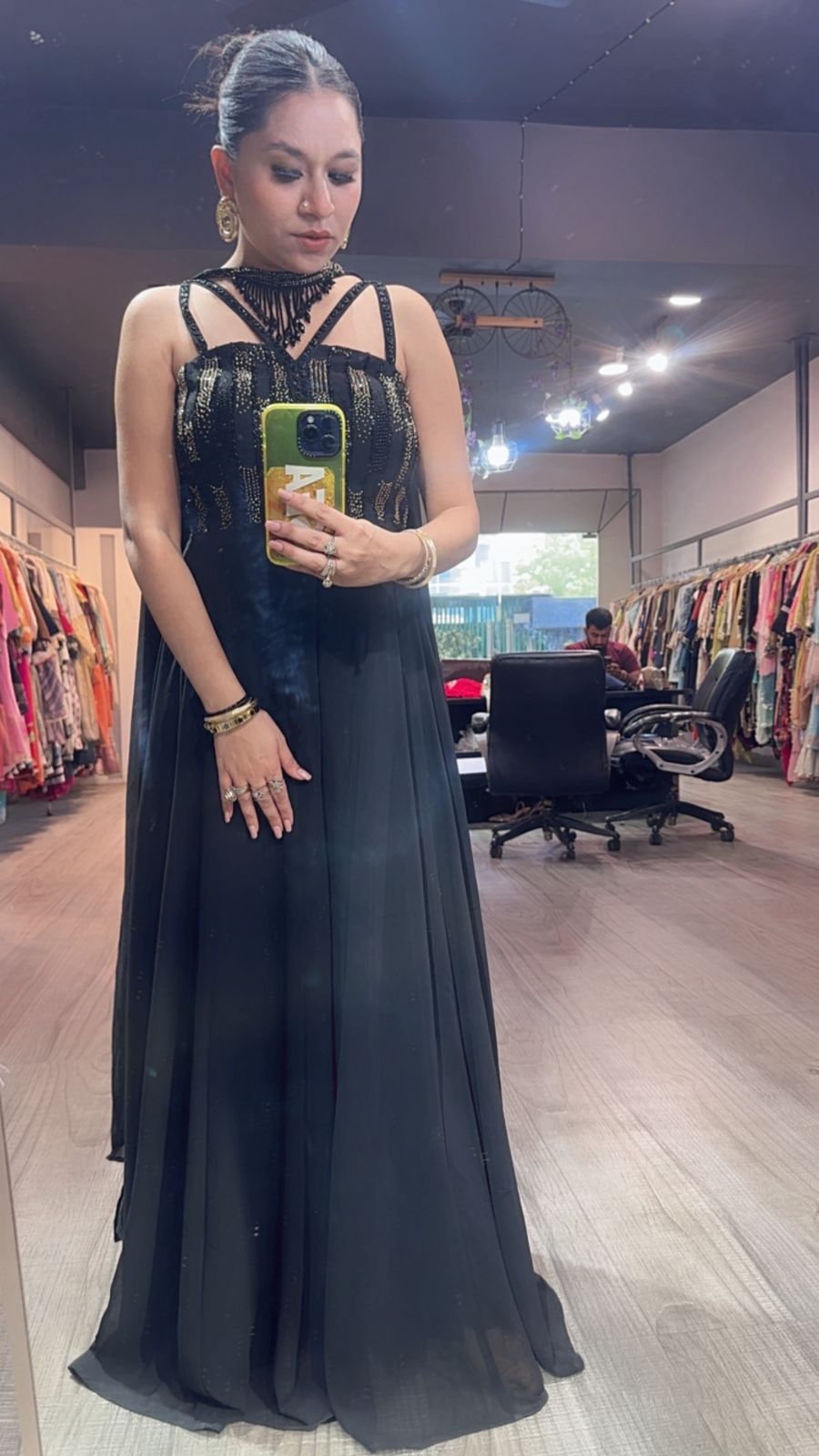 Classic Black Katdana Jumpsuit