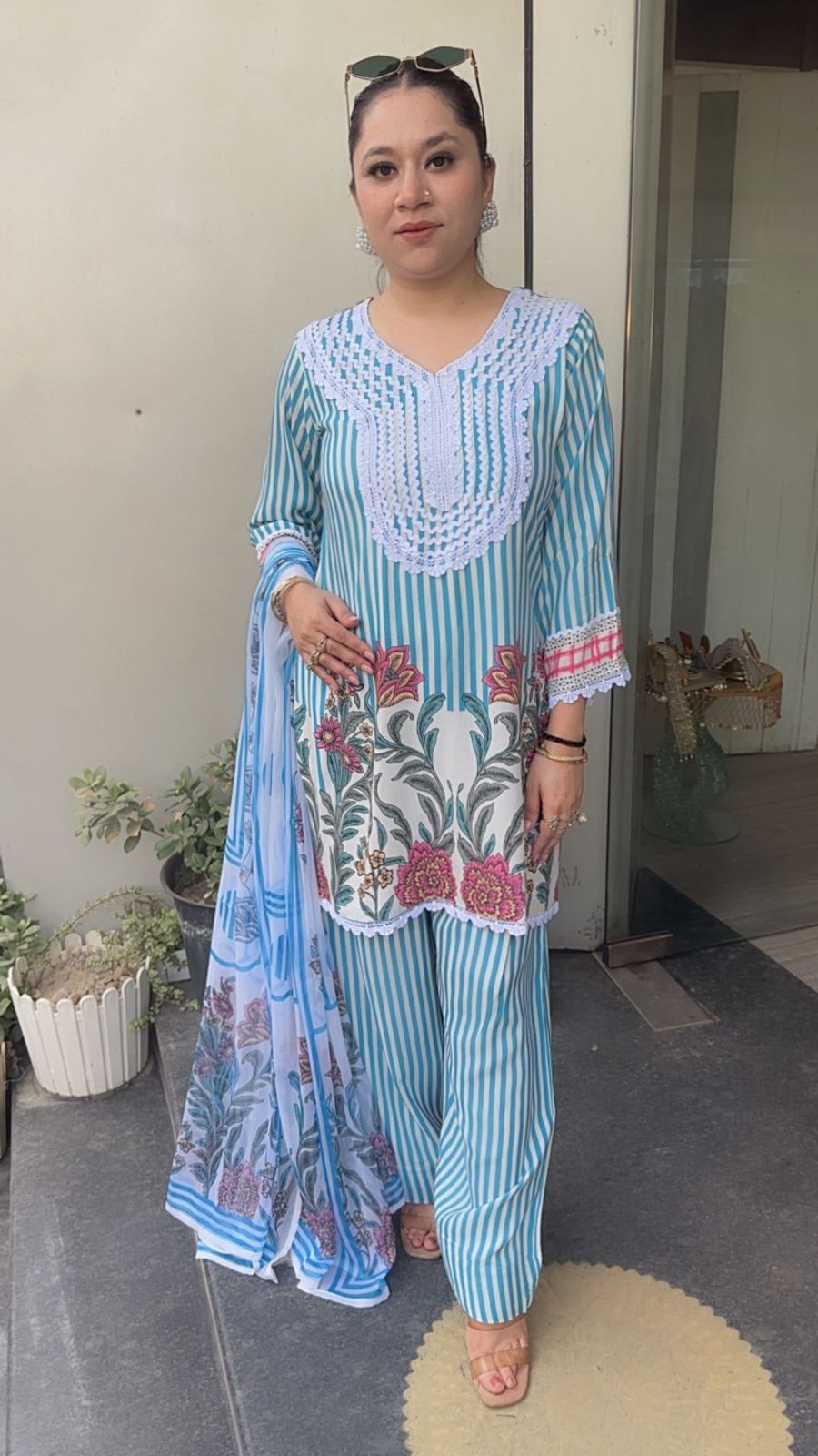 Begam Digital printed Farshi Cotton Designer Suit