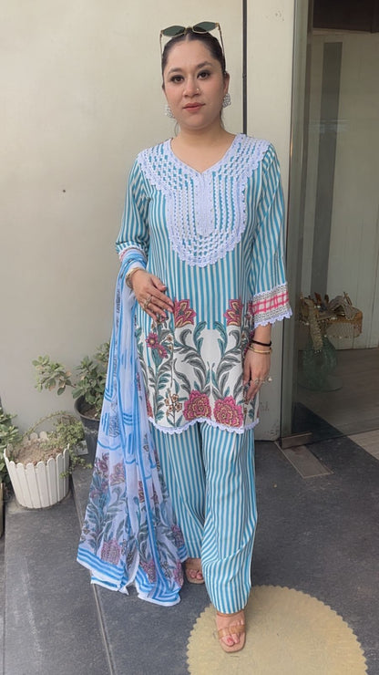 Begam Digital printed Farshi Cotton Designer Suit