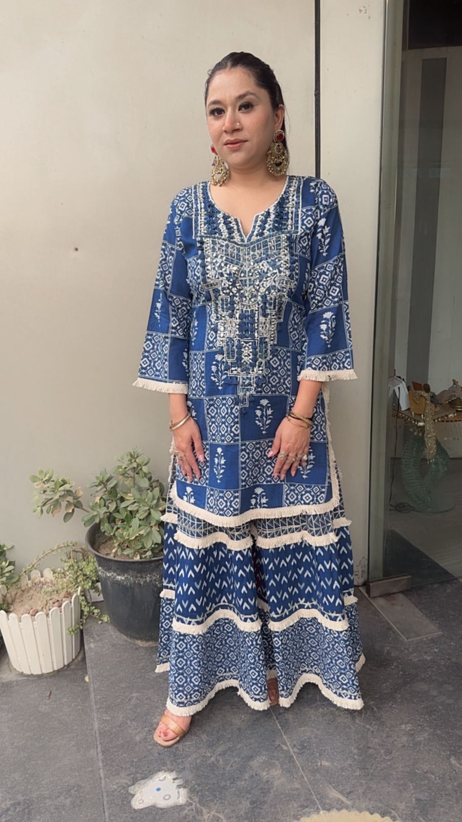 Mumbai Digital print Designer Cordset
