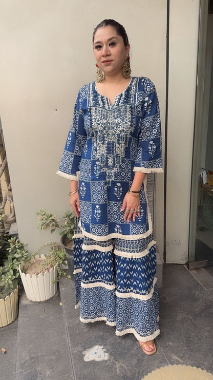 Mumbai Digital print Designer Cordset