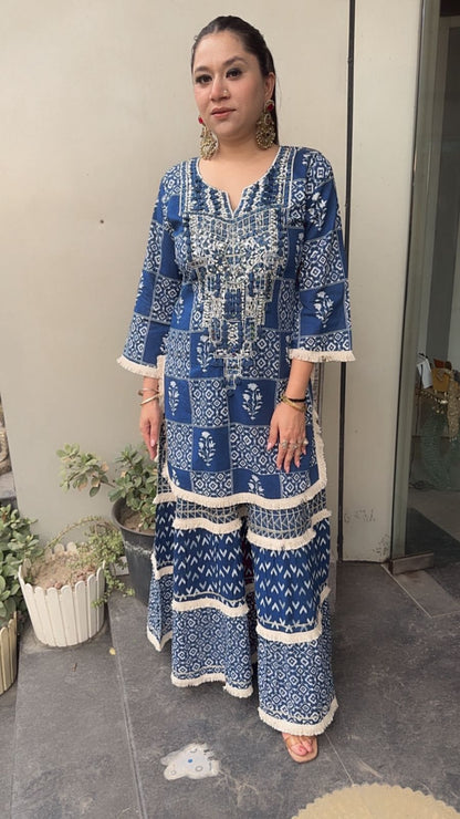 Mumbai Digital print Designer Cordset