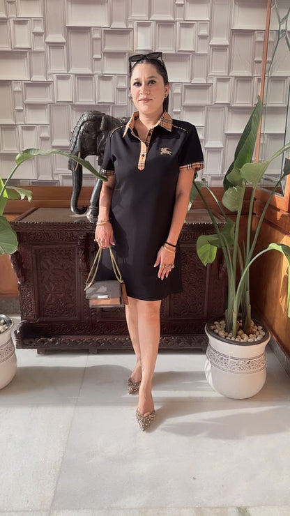 Loya Black 1pc Dress