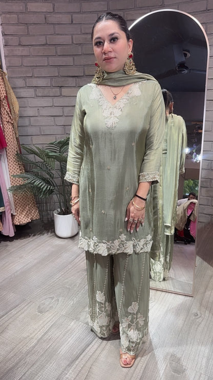 Keeram pista Designer Suit