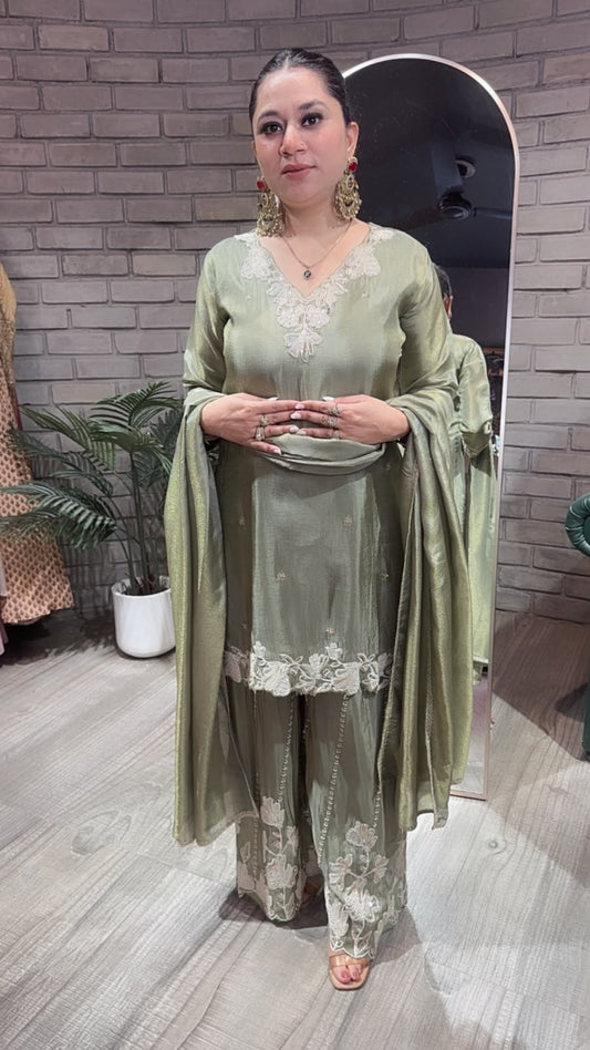 Keeram pista Designer Suit