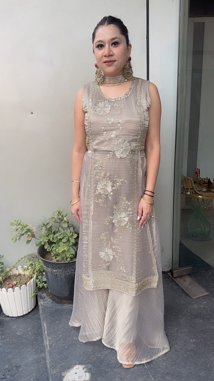 Kraft Shimmer Indowestern 3pc Set