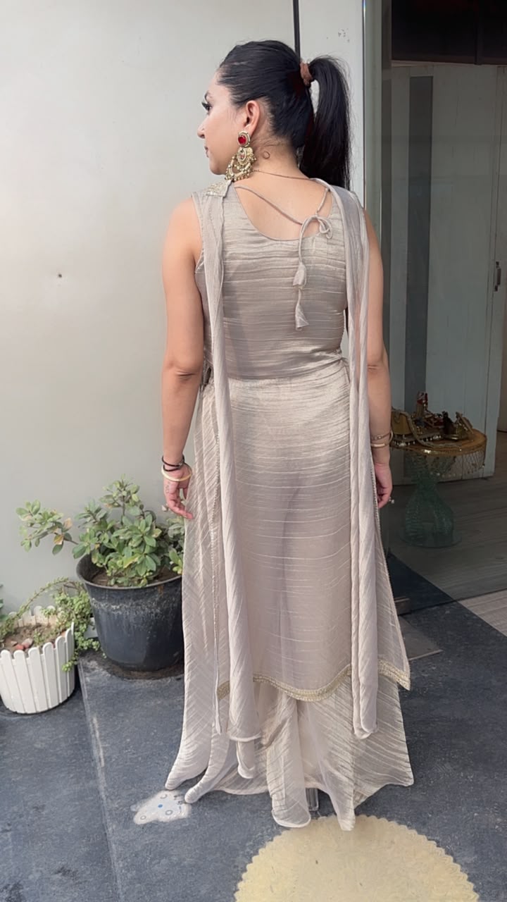 Kraft Shimmer Indowestern 3pc Set