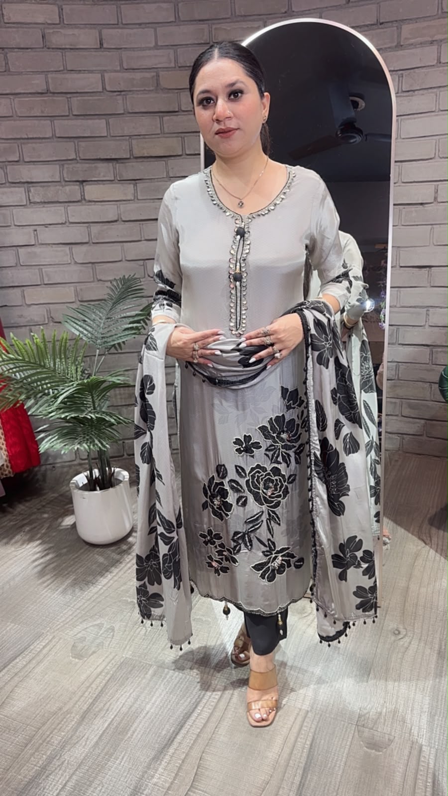 Maria Grey Designer Suit