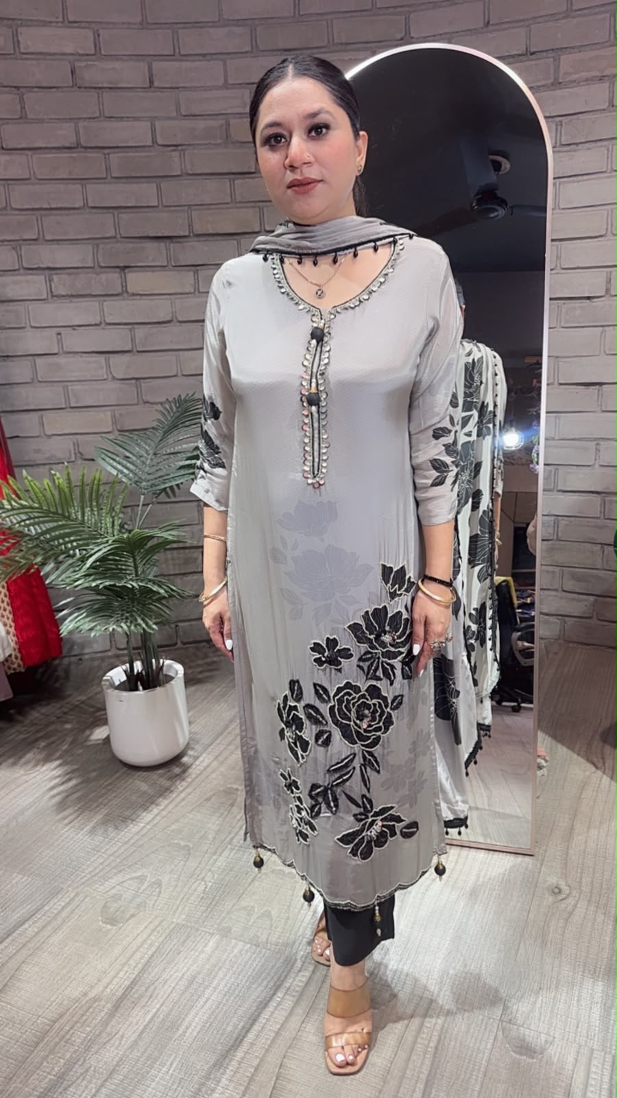 Maria Grey Designer Suit