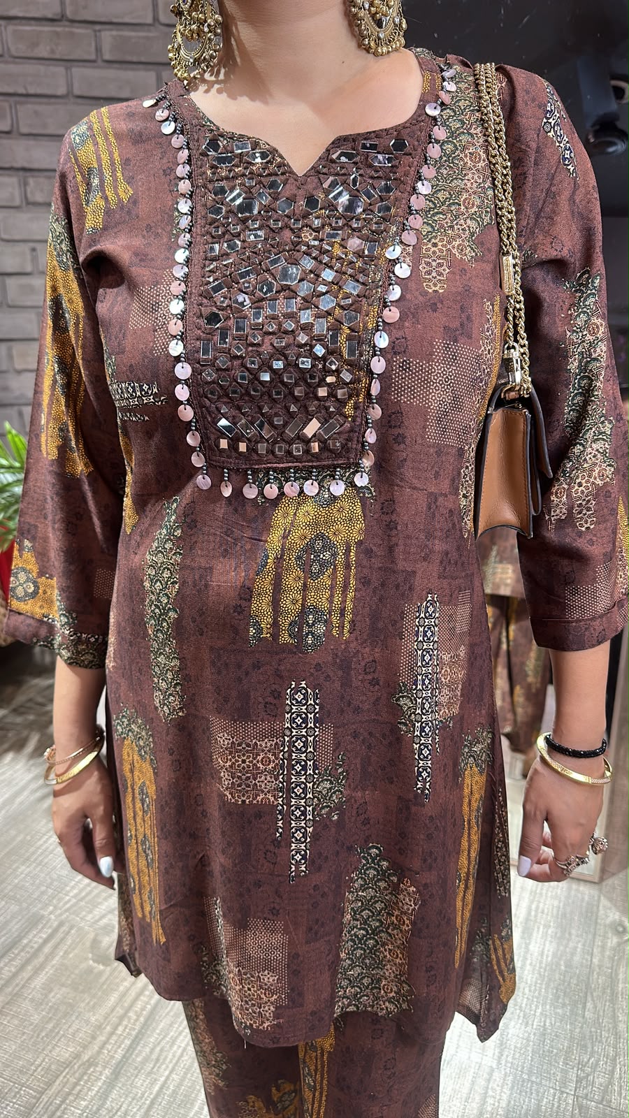 Karis Brown C-Cut Style Cordset