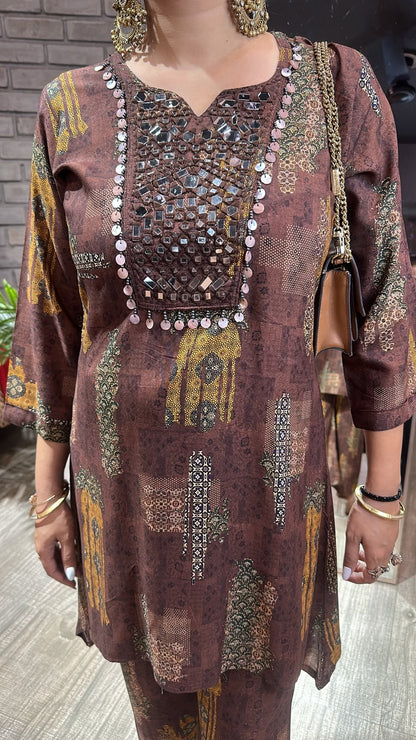 Karis Brown C-Cut Style Cordset