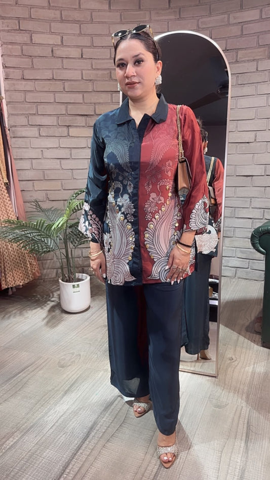 Lakmé 2 Shade Shirt Style Digital Cordset