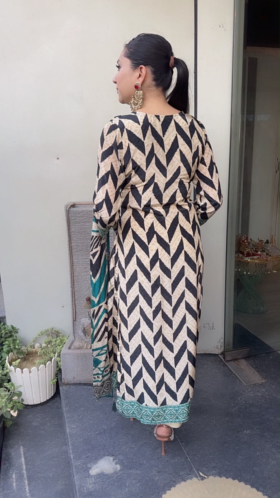 Nalini Digital print Designer suit