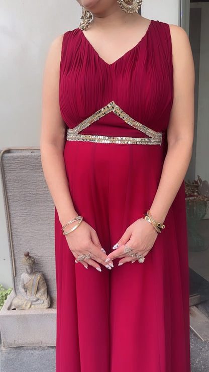 Dori Style Designer Jumpsuit Suit