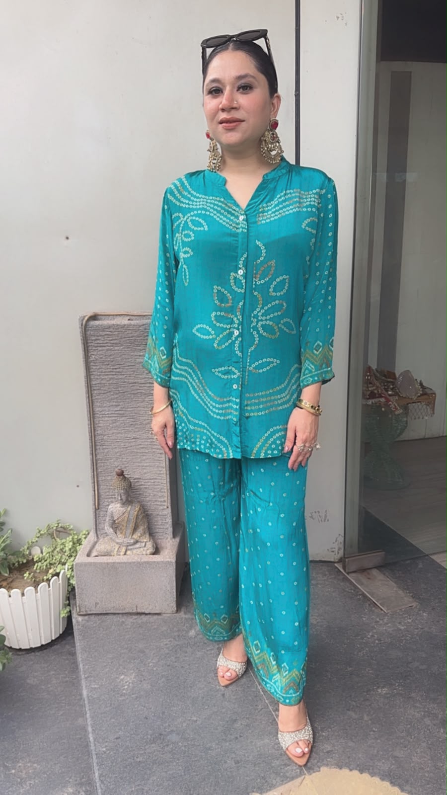 Nayara Blue Leheria Cordset