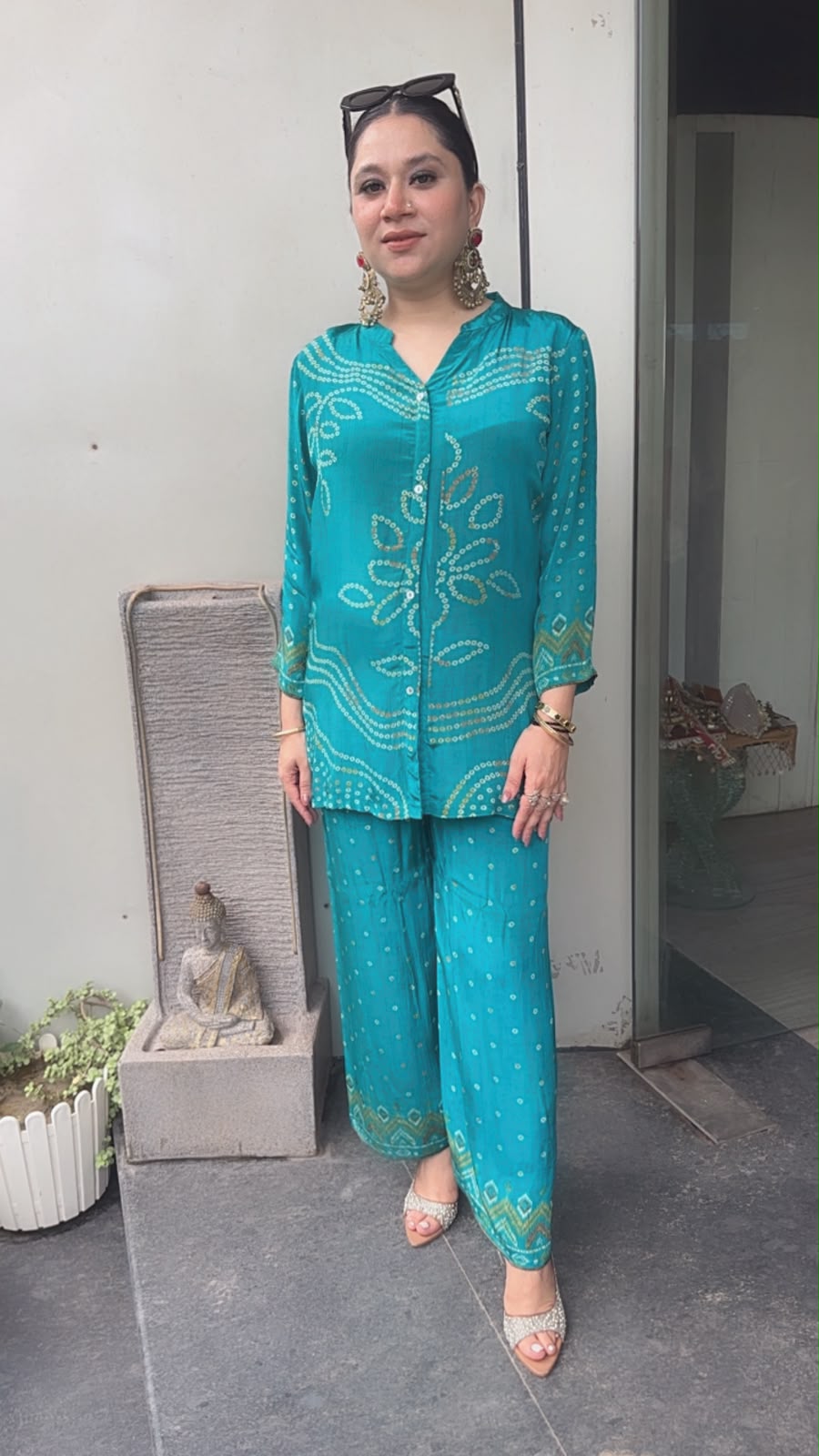 Nayara Blue Leheria Cordset