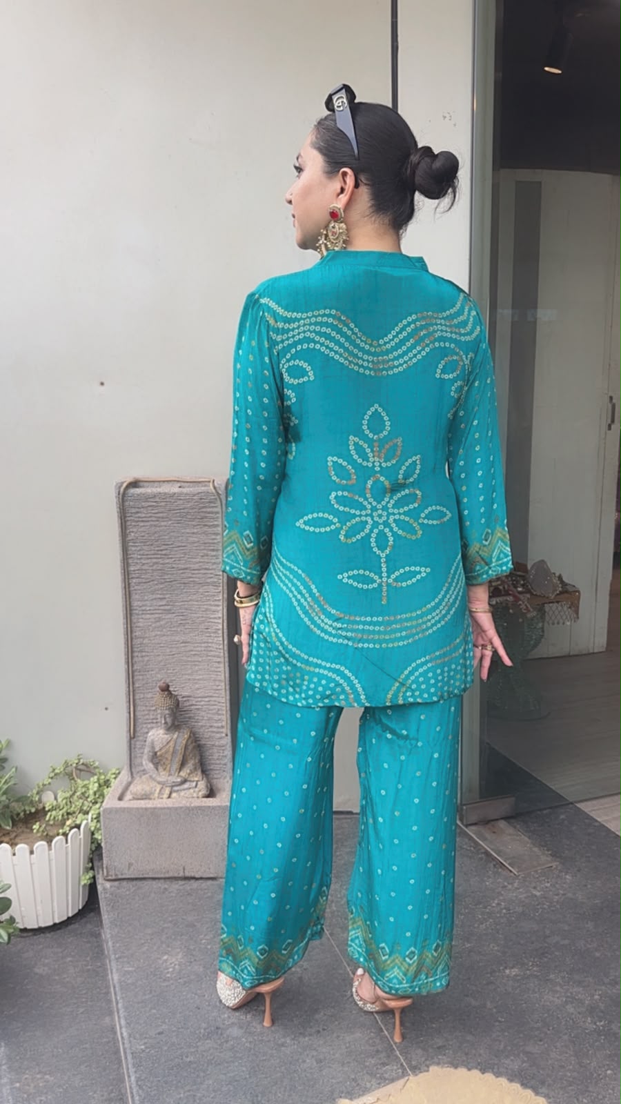 Nayara Blue Leheria Cordset