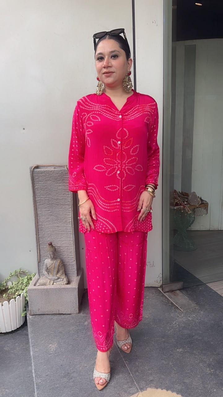 Nayara pink  Leheria Cordset