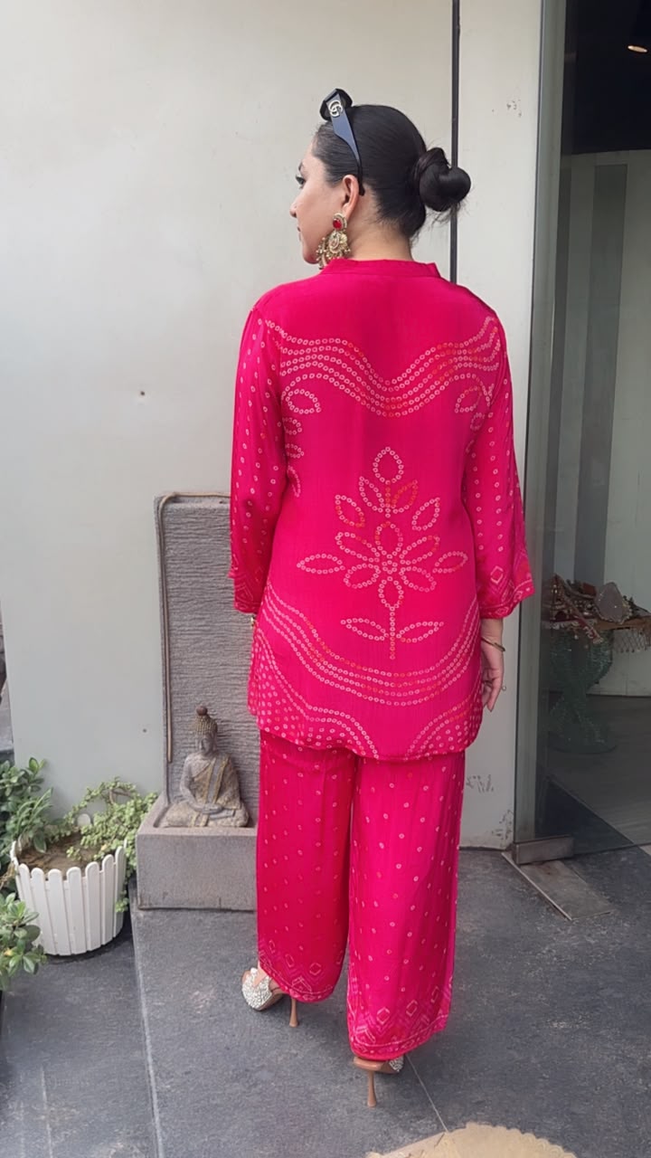 Nayara pink  Leheria Cordset