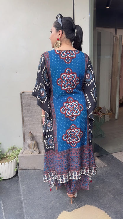 Zubera Digital Print Designer Kaftan