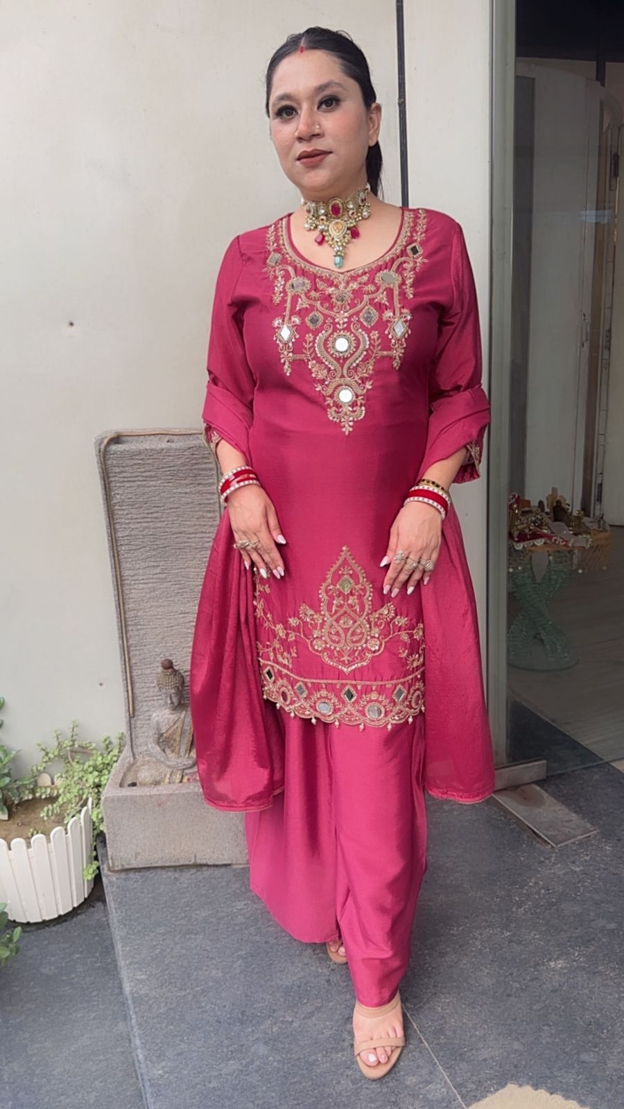 Zareen Raddish Handwork Designer Suit
