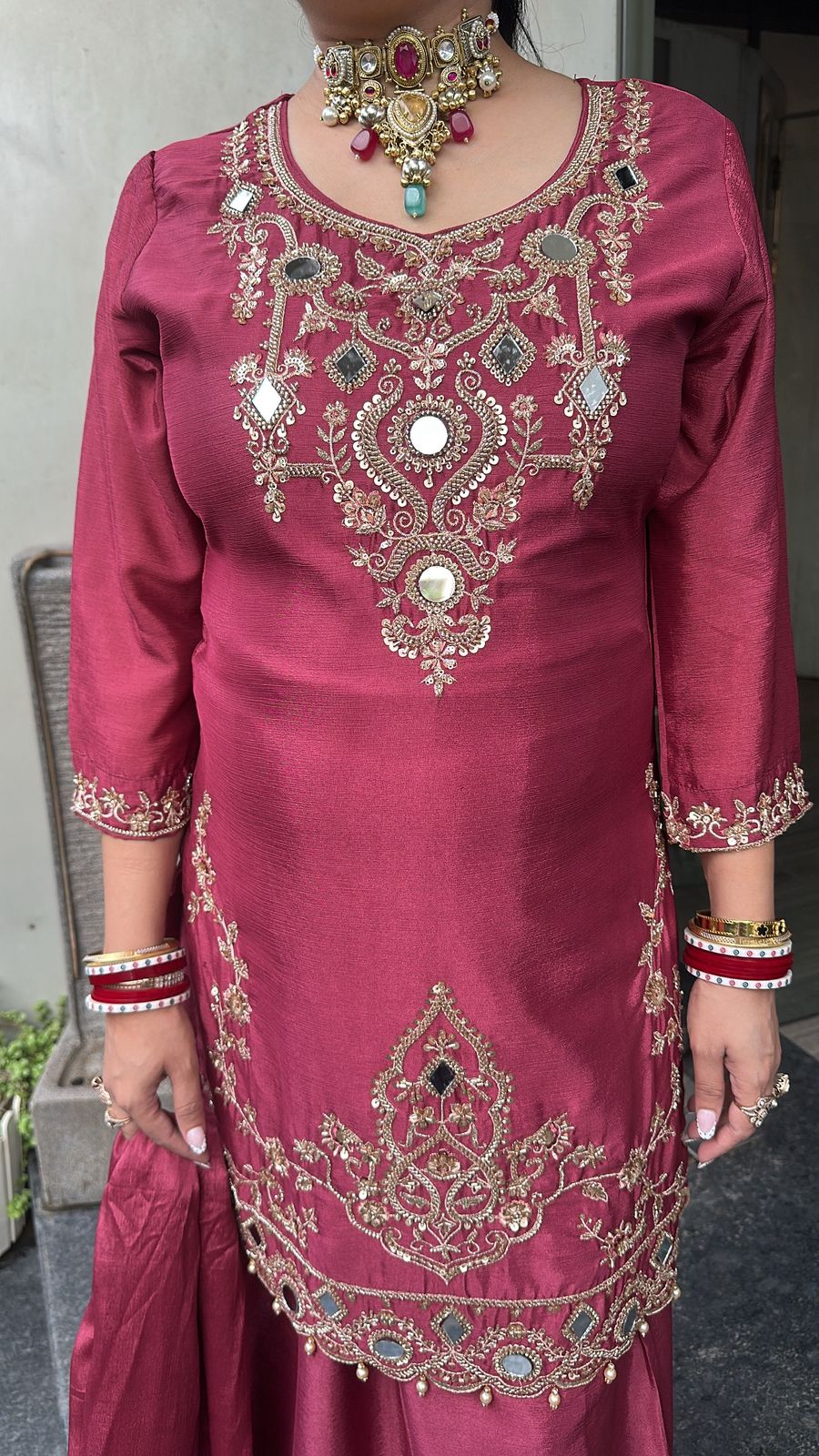 Zareen Raddish Handwork Designer Suit