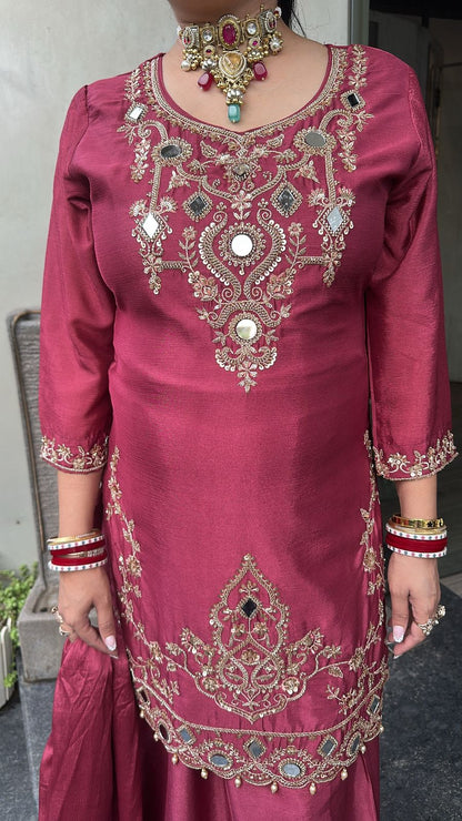 Zareen Raddish Handwork Designer Suit
